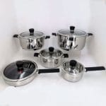 ALPENBURG-Cookware-Set-Stainless-Steel-Germany-Made-–-10-Pcs-#HP52-Price-in-Pakistan