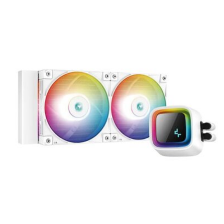 DeepCool LS520 High-Performance Liquid CPU Cooler – 240mm – White