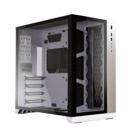 LIAN LI PC-O11-Dynamic ATX Mid Tower Gaming Computer Case – White