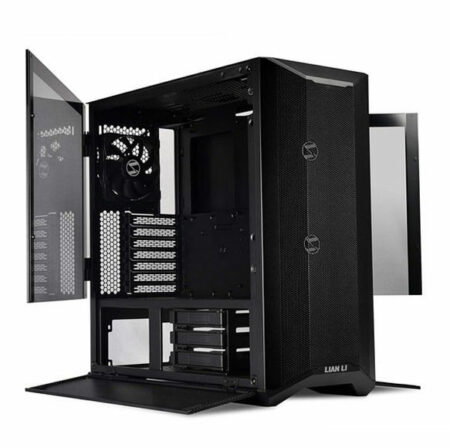 Lian Li LANCOOL II MESH PEROFRMANCE Black LAN2MPX Tempered Glass Gaming ATX Case -Black