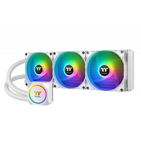 Thermaltake TH360 ARGB All-In-One 360mm CPU Liquid Cooler - Snow Edition