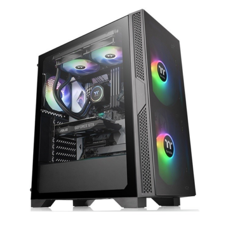 Thermaltake Versa T25 Tempered Glass ATX Mid-Tower Computer Case