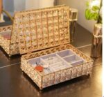 Rectangle Jewellery Box (Gold) – TA1306