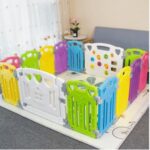 Baby Playpen Kids Activity Centre Safety Play Yard Home Indoor Outdoor New Pen Multicolour