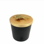 Orchid Black Jar Gold Top L – WB368