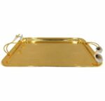 Orchid Golden Rectangle Lily Large Tray – TA2572