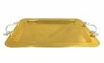 Orchid Golden Serving Tray – CD6407