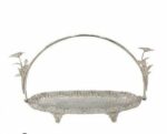 Orchid Oval Serving Dish W-Handle – TA1850