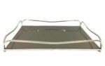 Orchid Rectangular Black Mirror Serving Tray Gold – WB575