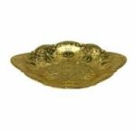Plate Golden Orchid 12Pc-ctn TA2024