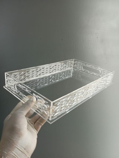 Acrylic Serving Tray 40x29cm CD6739