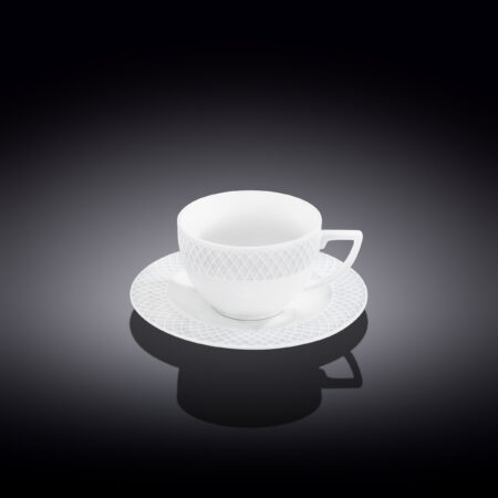 Wilmax Cappuccino Cup and Saucer WL-880106