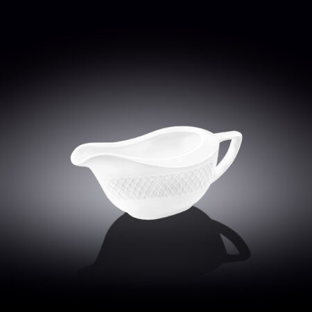 Wilmax Porcelain Sauce Boat 230ml WL-880123