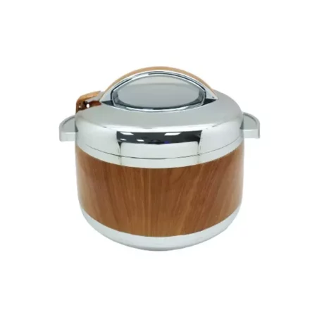 Light Wood Silver Hotpot 4.0 Liter (887LW-S)