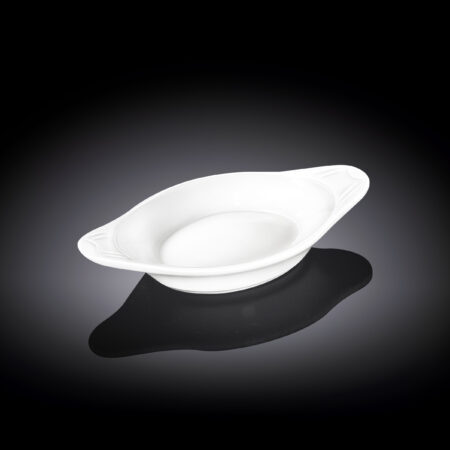 Wilmax Fine Porcelain Dish 3.25 x 2 Inch WL-992707-A