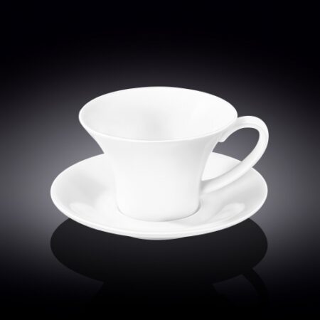 Wilmax Tea Cup & Saucer 330 ml 1-Pcs ? WL-993171-AB