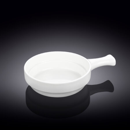 Wilmax Fine Porcelain Baking Dish With Handle 5 Inch 300Ml WL-997014-A
