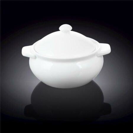 Wilmax Fine Porcelain Baking Pot 21 Oz | 620 Ml WL-997015-A