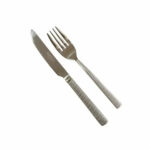 12Ps Fruit Knife+Fork Alpenburg36c YY109
