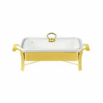 Rectangular Dish With Candle Stand BR0001