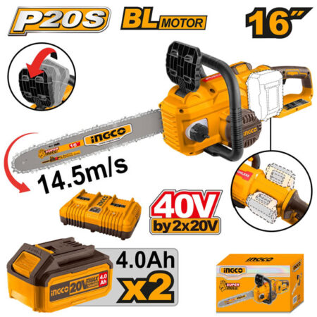 INGCO Cordless chain saw CGSLI401682