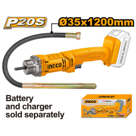 INGCO Cordless concrete vibrator CCVLI202301