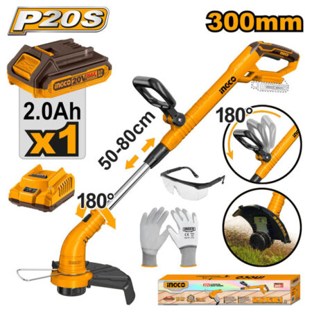 INGCO Cordless grass trimmer CGTLI20301