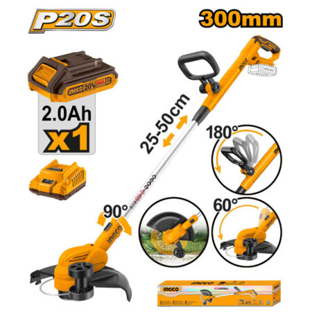 INGCO Cordless grass trimmer CGTLI203285