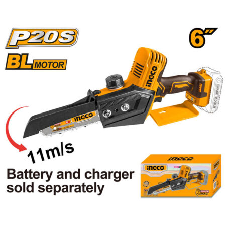 INGCO Cordless mini chain saw CGSLI2068
