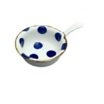 Danny Home Blue Dot Design White Blue Dish 5.25 inch CZT07-62 Price in Pakistan