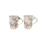 Angela 2Pcs Bird & Flower Design Mugs Set BRD373 Price in Pakistan