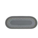 Angela Oval Platter Gray Half-Design MK295 Price in Pakistan
