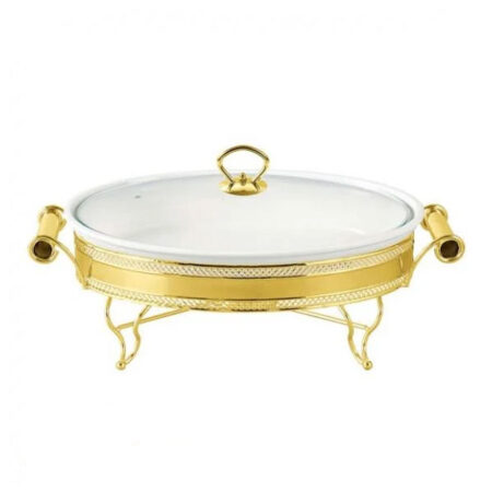 Brilliant Oval Dish Candle Stand 16 Inch BR7004