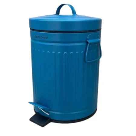 Danny Home Trash Can 12 Liter Blue LJT01-12-5