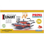 ELEGANT PRIMA Non Stick 26 Piece Cooking Set – EK678002
