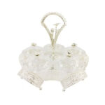 ORCHID-5-Compartment-Snack-Serving-Bowl-Stand-Silver-TA2683