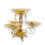 ORCHID-Fruit-Serving-Dishes-Stand-Gold-TA1116