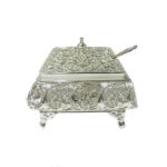 ORCHID-Single-Sugar-Pot-With-Spoon-Silver-TA1745