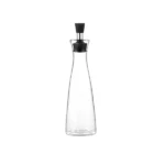Borosilicate Glass Oil Bottle Kitchen Oil Jug with Food Grade Silicone Lid 500ml LX-024