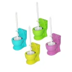 Ceramic Toilet Bowl Brush Set Long Handle – JS3337-4