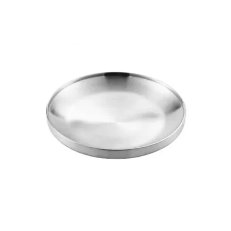 Eco-Friendly Polishing Process Fruit Tray 26cm Silver GST2134
