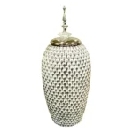 Fancy Ceramic Vase Candy Jar YC-053
