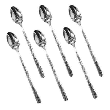 Ice Spoon 6 Piece Silver Set DY-011