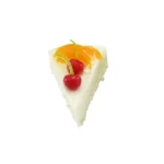 Realistic Looking Artificial Cake Slice For Home Decor GX-009