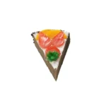 Realistic Looking Artificial Cake Slice For Home Decor GX-009