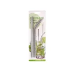 Stainless Steel Drinking Straws Set of 4 DY-020