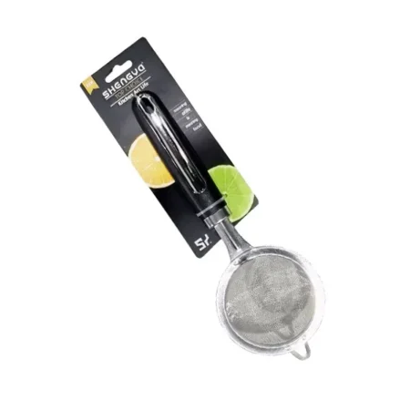 Stainless Steel & Plastic Large Tea Strainer 1Pcs SB2034