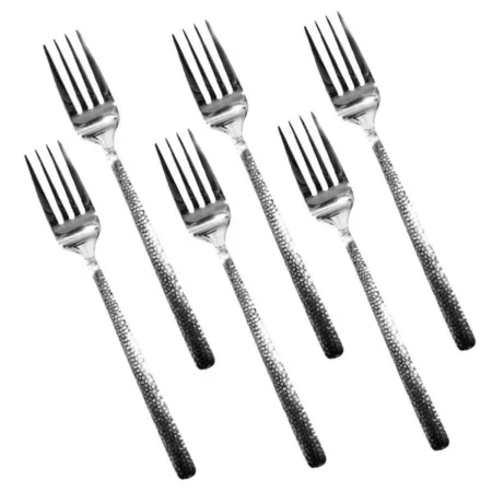 Table Fork 6 Piece Silver Set DY-010