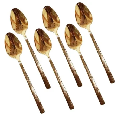 Table Spoon Set of 6pcs Gold DY-001