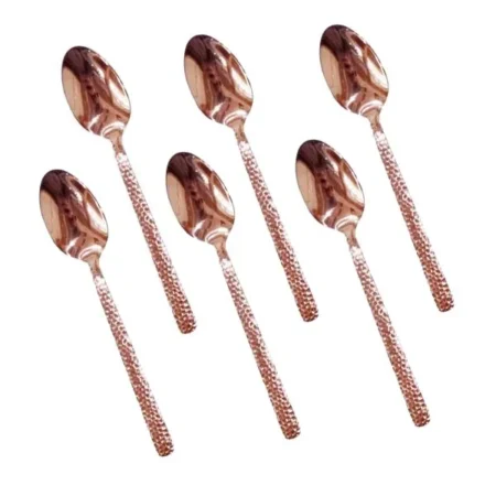 Tea Spoon 6 Piece Rose Gold DY-008
